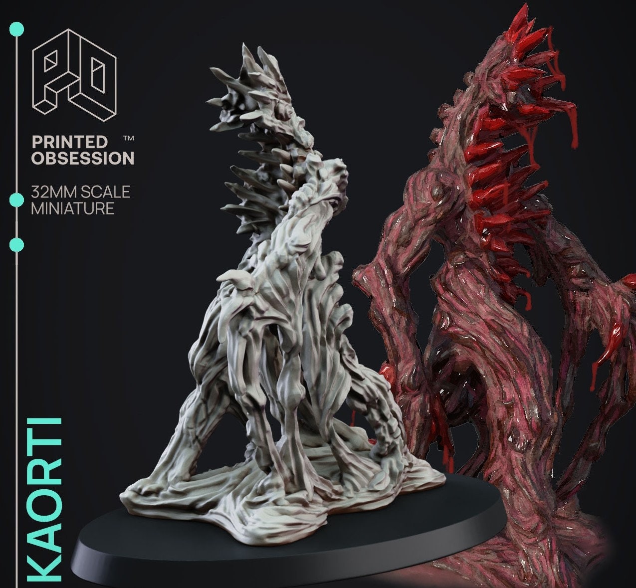 Kaorti - Creatures from behind the Veil by Printed Obsession