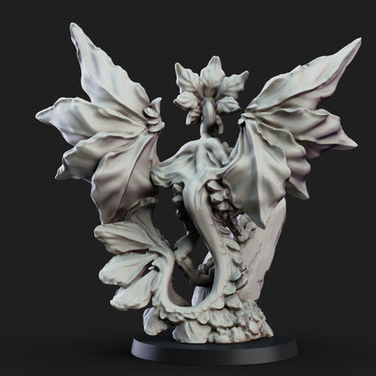 Flower Dragon - Familiar Merchant by Printed Obsession