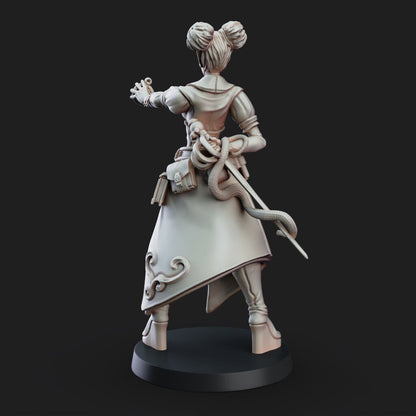 Rose the Familiar Mage - Familiar Merchant by Printed Obsession