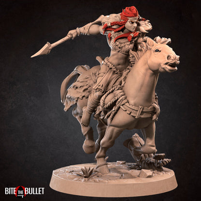 Anira, Amazon Queen Mounted - Bite the Bullet