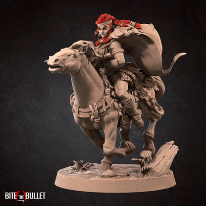 Anira, Amazon Queen Mounted - Bite the Bullet