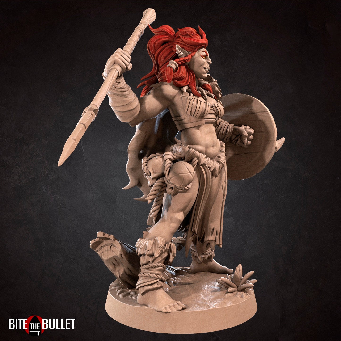 Kisha, Half Orc Amazon (Modular) - Bite the Bullet