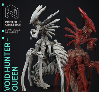 Void Hunter Queen - Creatures from behind the Veil by Printed Obsession