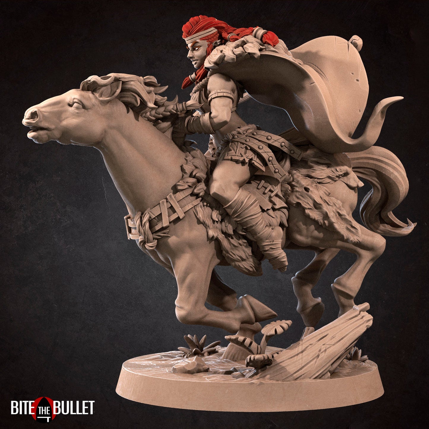 Anira, Amazon Queen Mounted - Bite the Bullet