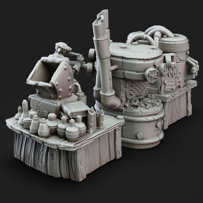 Brewing Machines - Goblin Brewers by Printed Obsession