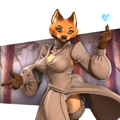 Mahrian the Fox Maiden (Fox Form) - Bite the Bullet