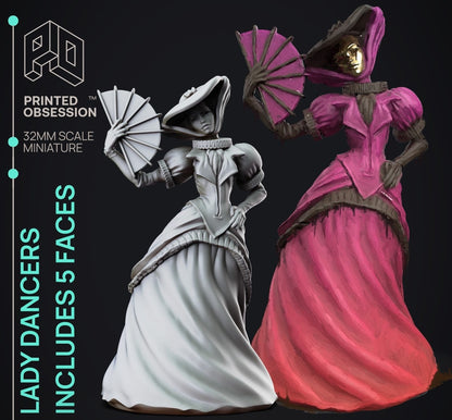 The Dancers - The Lady of Pox by Printed Obsession