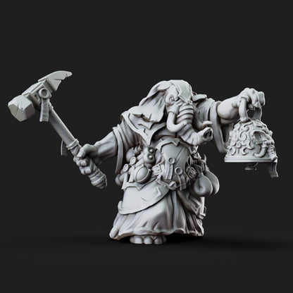 Loxodon Cleric - The Lady of Pox by Printed Obsession