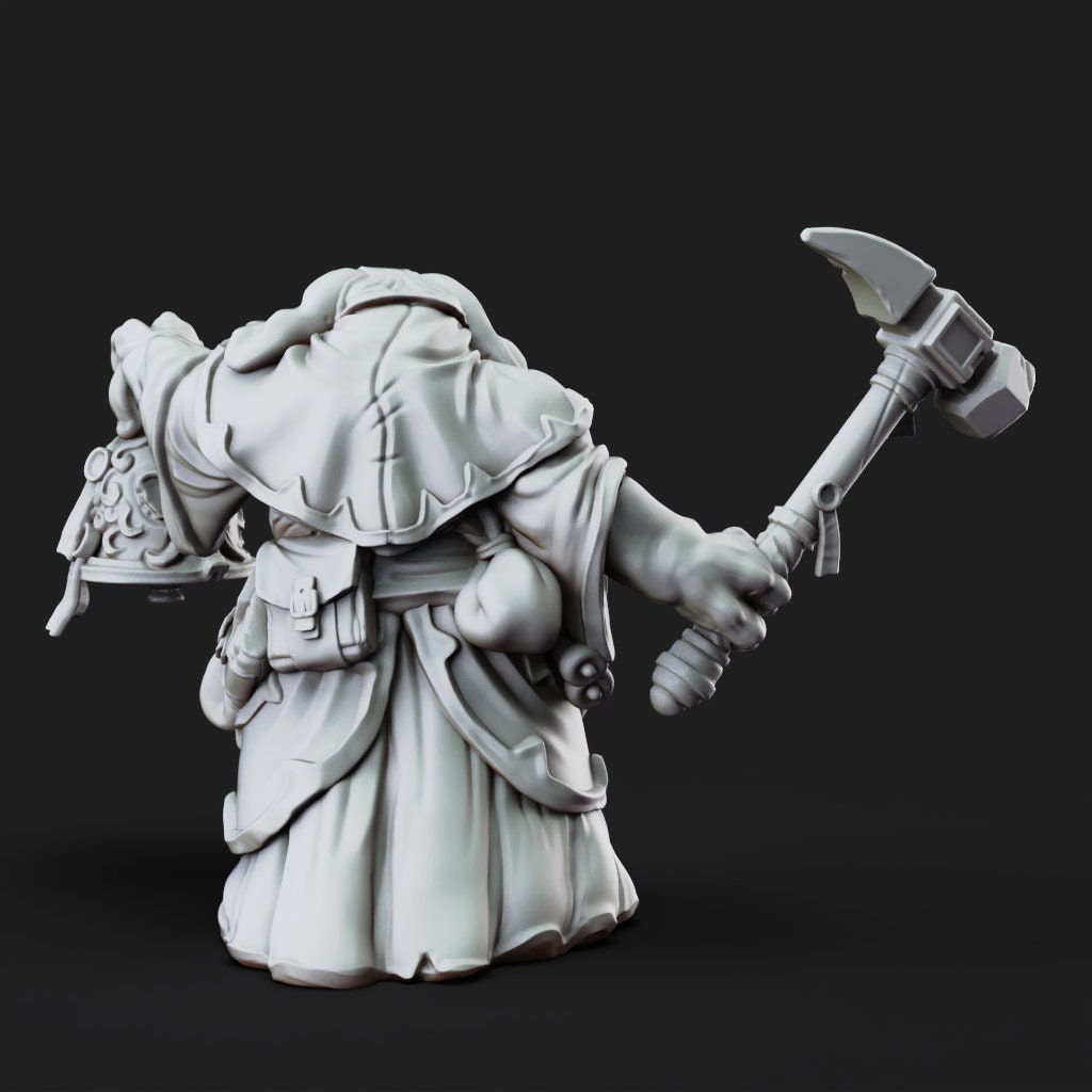 Loxodon Cleric - The Lady of Pox by Printed Obsession