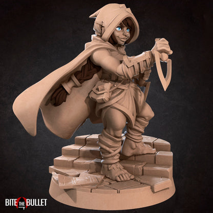 Halfling Rogue - Bite the Bullet