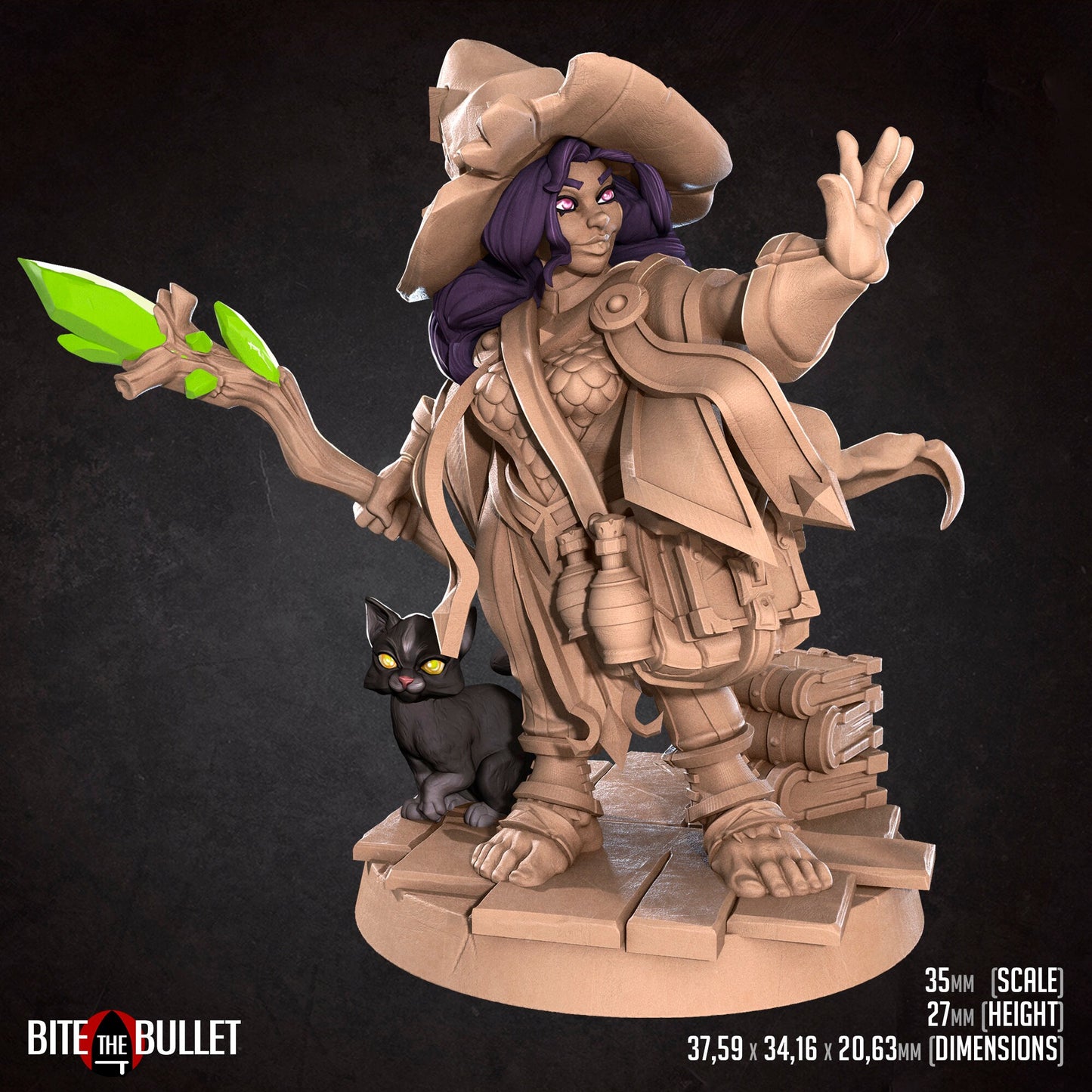 Halfling Wizard - Bite the Bullet