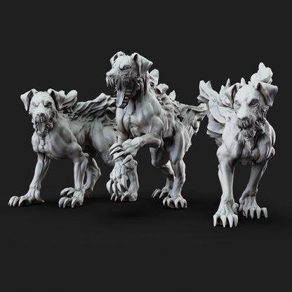 Shadow Mastiffs - Faewild vs Shadowfell by Printed Obsession