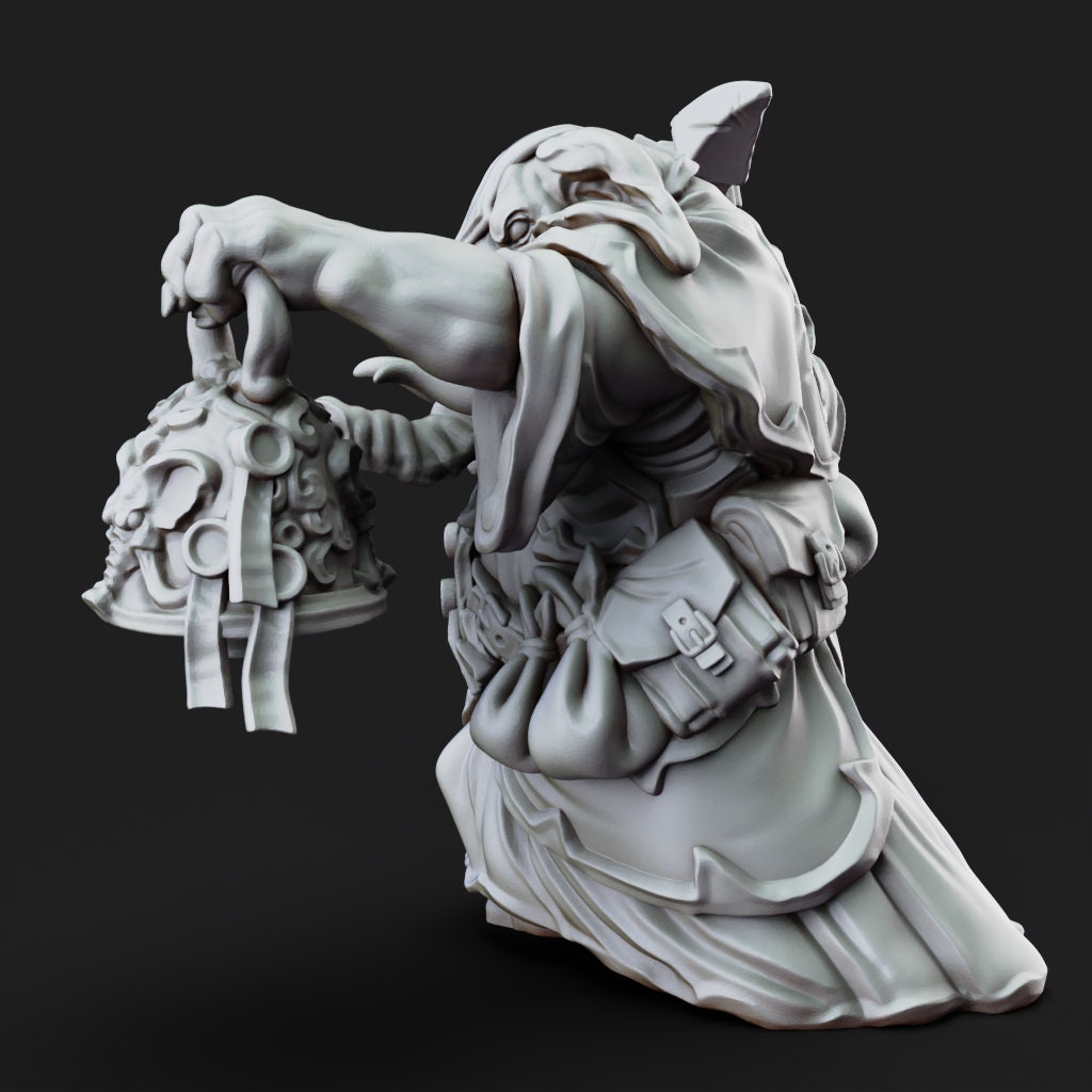 Loxodon Cleric - The Lady of Pox by Printed Obsession