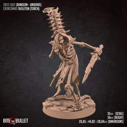 Catacombs, Skeleton guards - Bite the Bullet