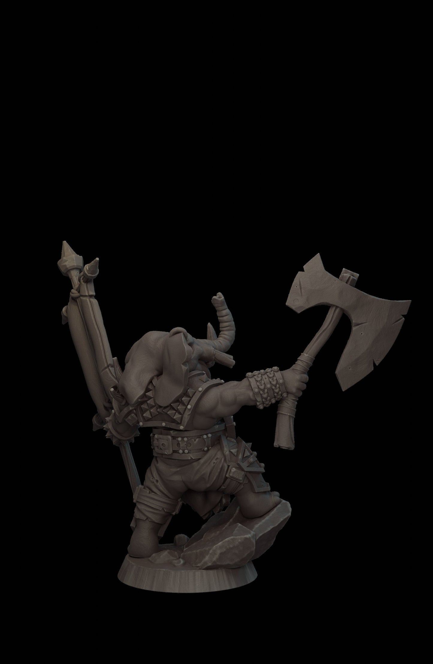 Loxidon Commander - Drunken Dwarf Miniatures