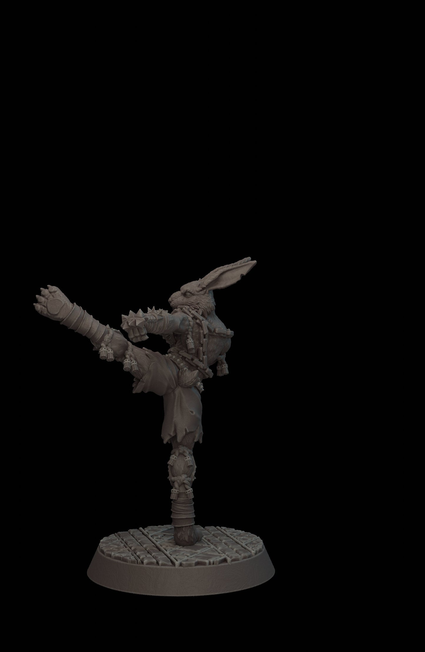 Harengon Fighter - Drunken Dwarf Miniatures