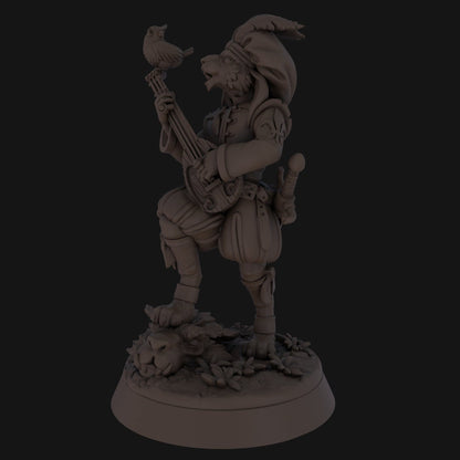 Harengon Bard - Drunken Dwarf Miniatures