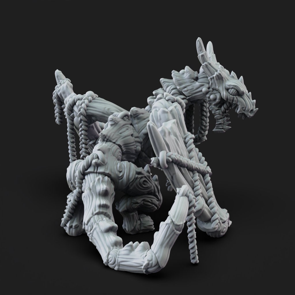 Awakened Dragon Puppet - The Puppet Master's Apprentice by Printed Obsession