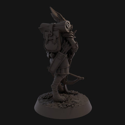 Harengon Ranger- Drunken Dwarf Miniatures