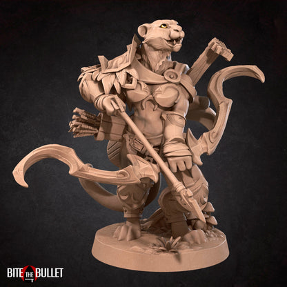 Tabaxi Battle Bard/Archer - Bite the Bullet