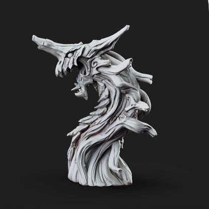 Root Wyrm - Fey vs Shadowfell by Printed Obsession