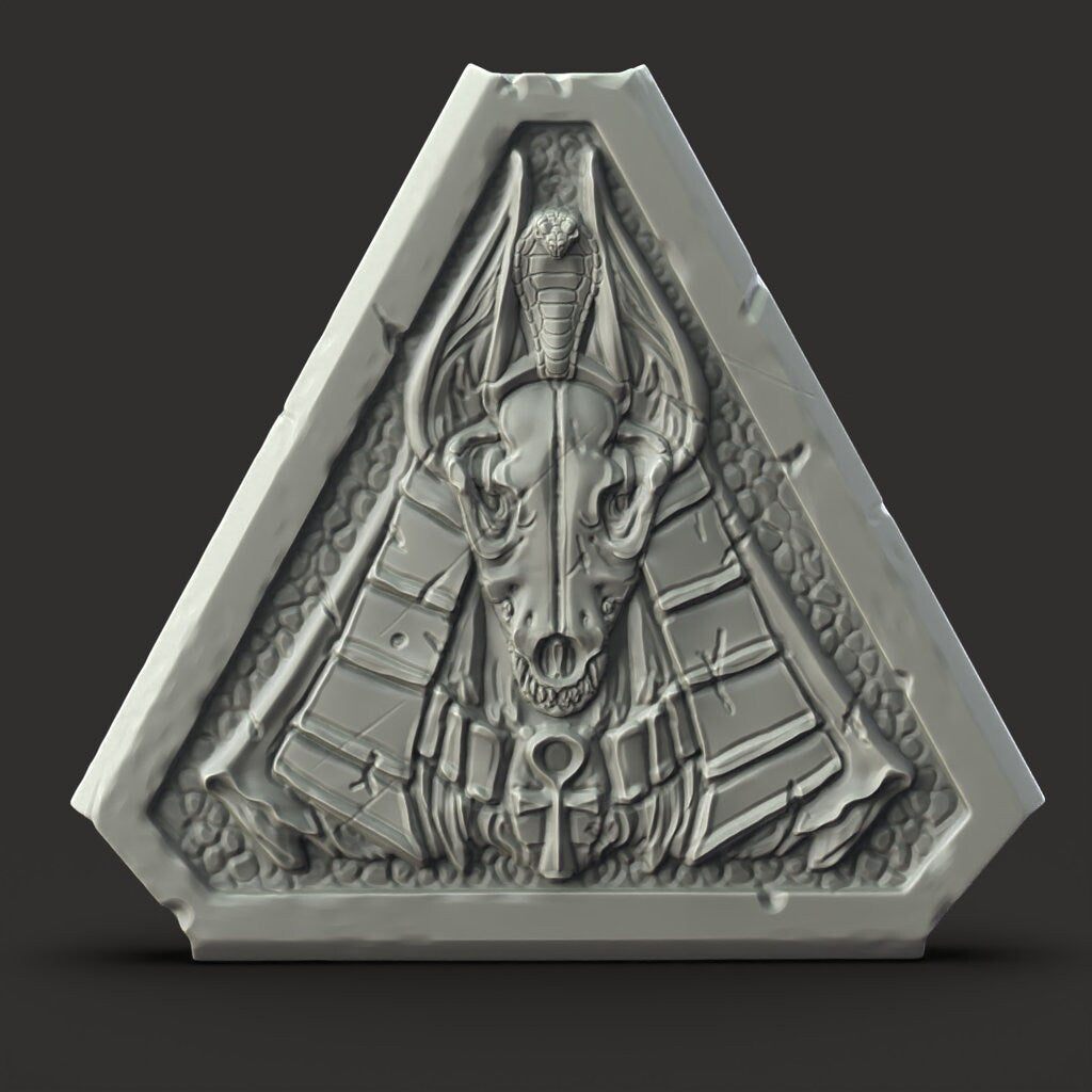 Anubis Coin - Side Quest Shop by Printed Obsession