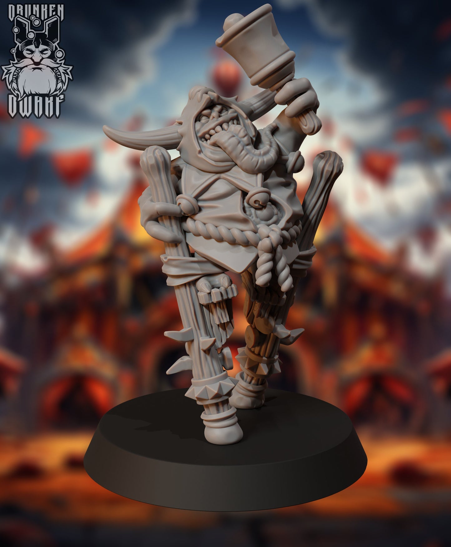 Pus Demons - The Infected Circus by Drunken Dwarf Miniatures