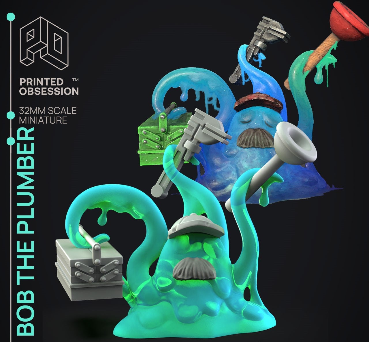 Bob the Plumber - Dungeon Cleaning Inc by Printed Obsession