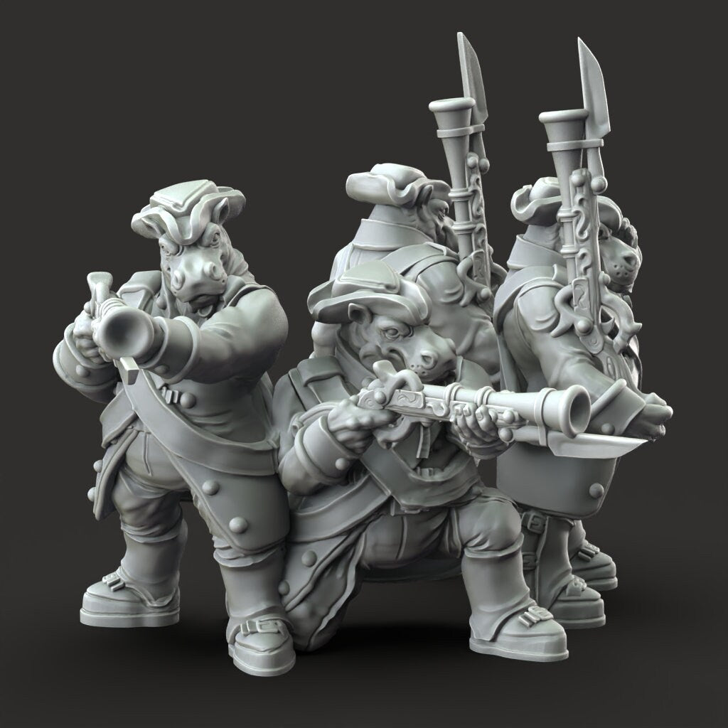 Giff Riflemen - Weird Shores by Printed Obsession