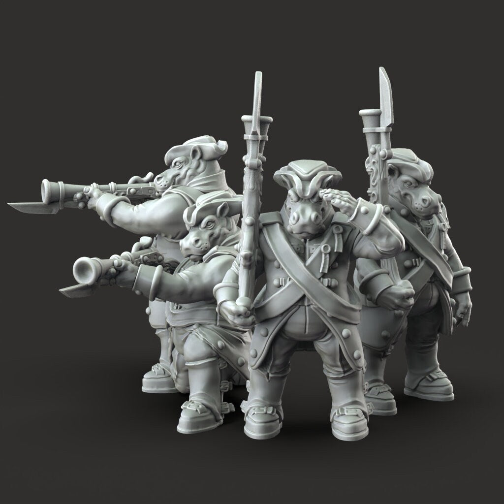 Giff Riflemen - Weird Shores by Printed Obsession