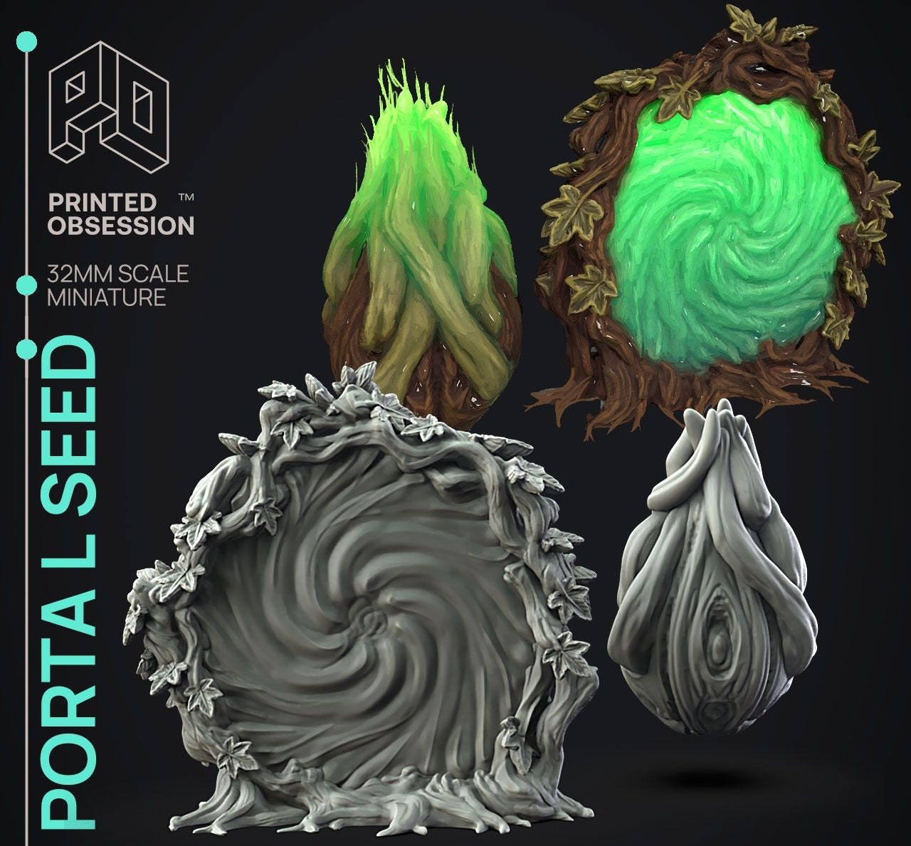 Portal Seed - Side Quest Shop by Printed Obsession