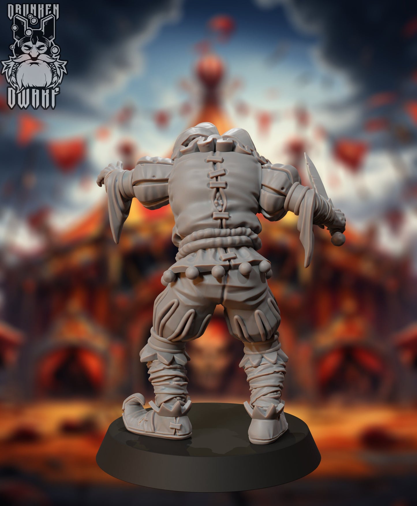 Infected Fool - The Infected Circus by Drunken Dwarf Miniatures