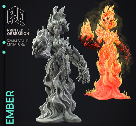 Ember the Torch Lighter - Dungeon Cleaning Inc by Printed Obsession