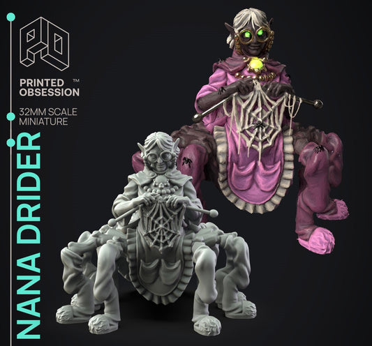 Nana Drider - Dungeon Cleaning Inc by Printed Obsession