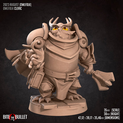 Owlfolk Cleric - Bite the Bullet