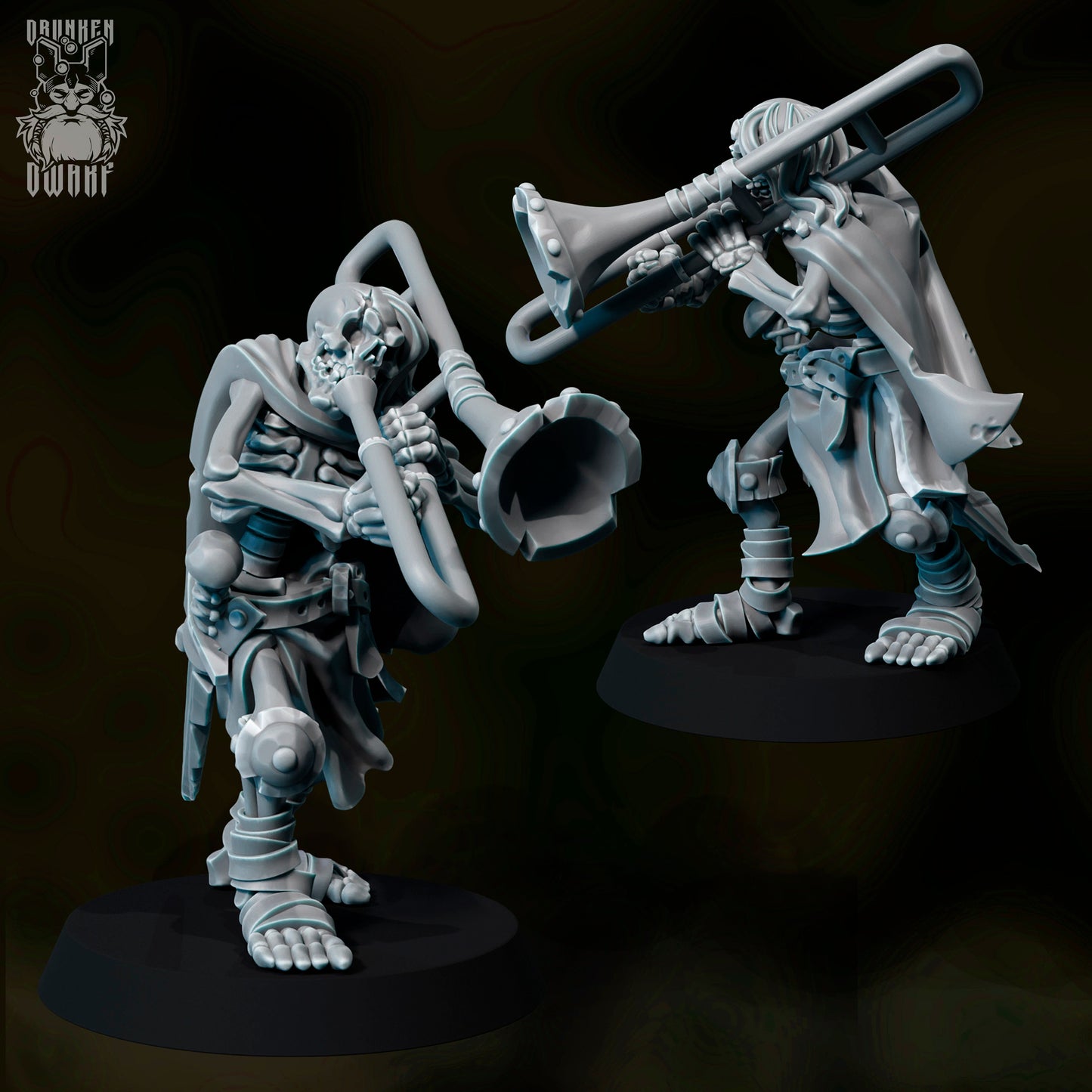 Skeleton Soldiers - Skeleton Army by Drunken Dwarf Miniatures