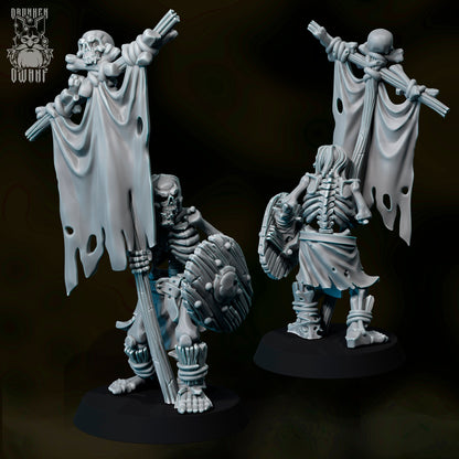 Skeleton Soldiers - Skeleton Army by Drunken Dwarf Miniatures