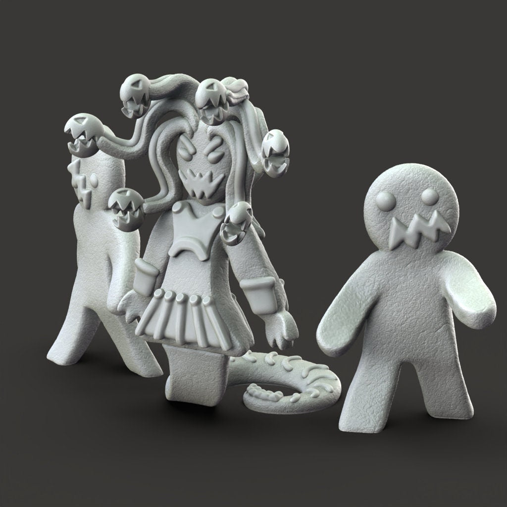 Gingerbread Medusa - Possessed Bakery by Printed Obsession