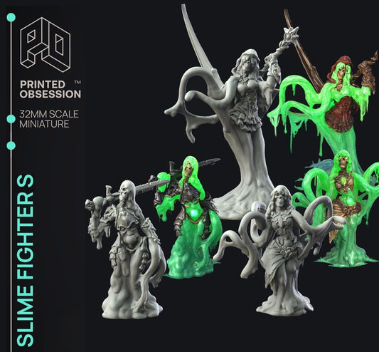 Slime Fighters - The Slime Queen Rises by Printed Obsession