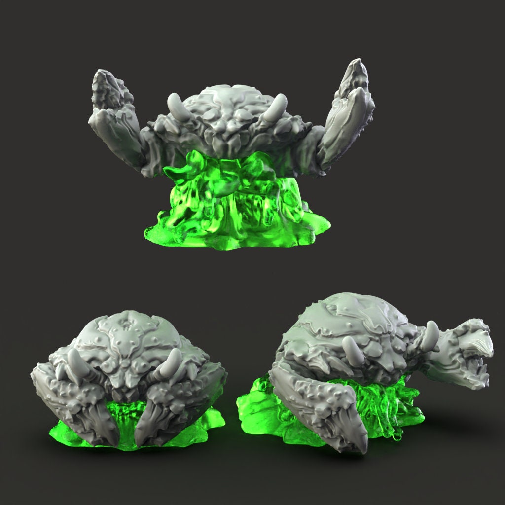 Slime Crabs - The Slime Queen Rises by Printed Obsession