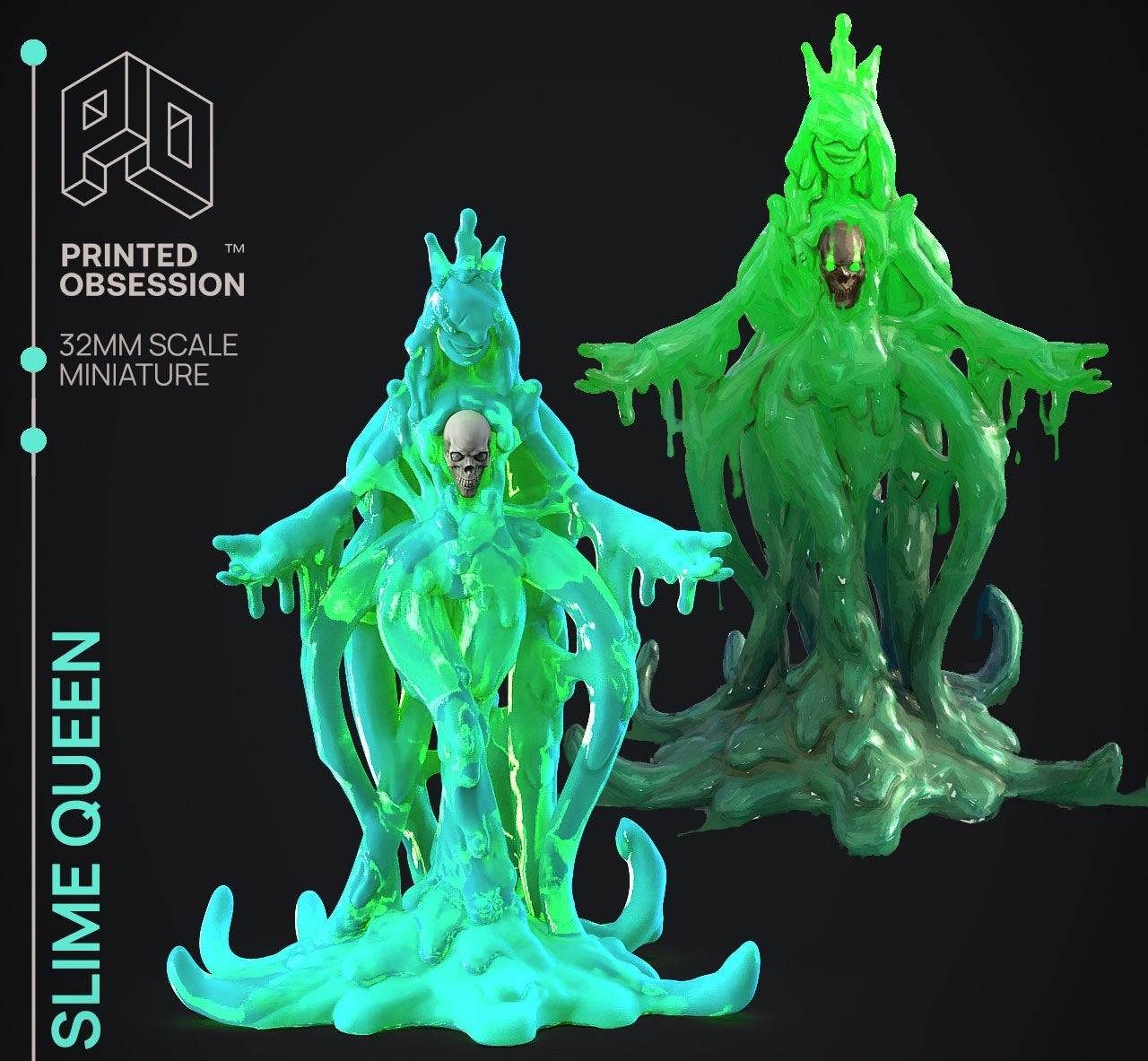 Slime Queen - The Slime Queen Rises by Printed Obsession