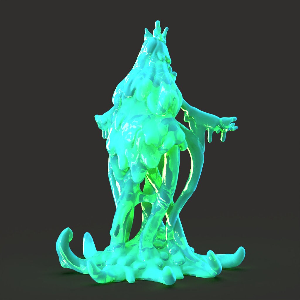 Slime Queen - The Slime Queen Rises by Printed Obsession