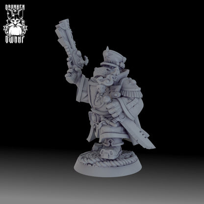 Giff Captain - Drunken Dwarf Miniatures