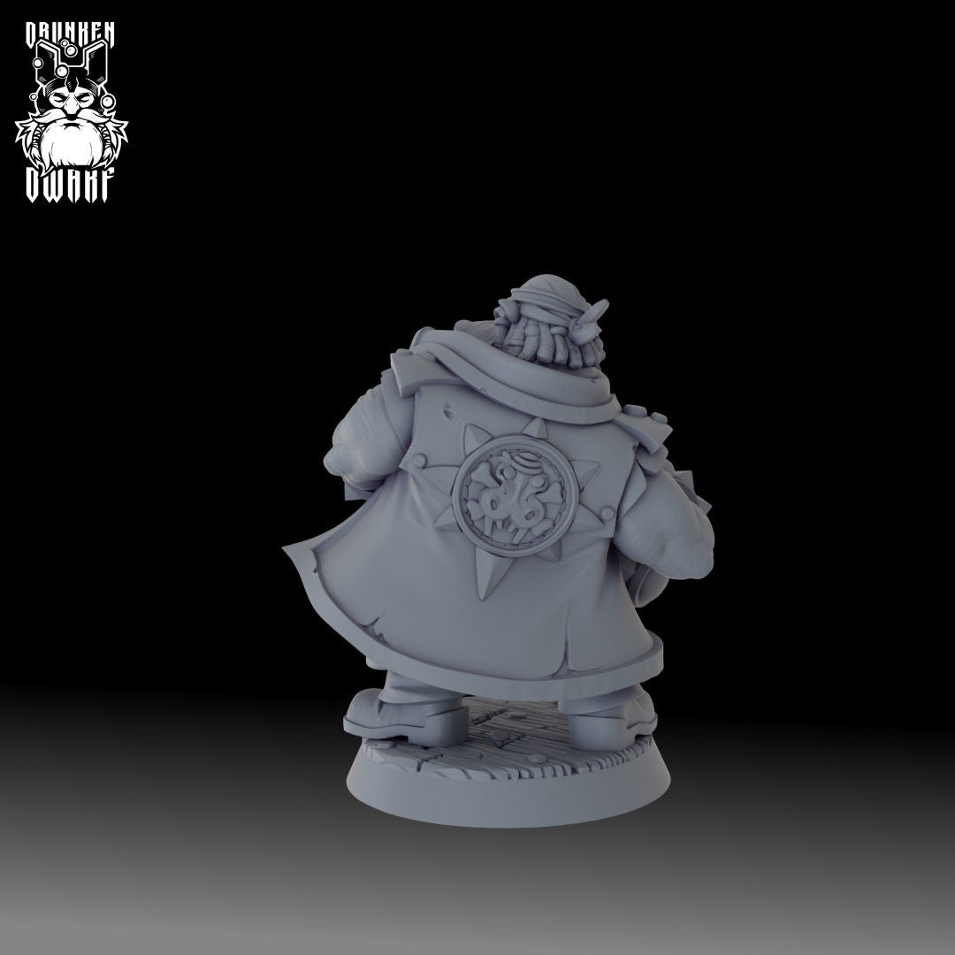 Giff Cannoneer - Drunken Dwarf Miniatures