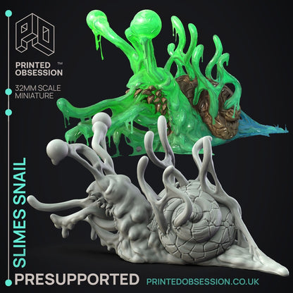 Slime Snail - The Slime Queen Rises by Printed Obsession