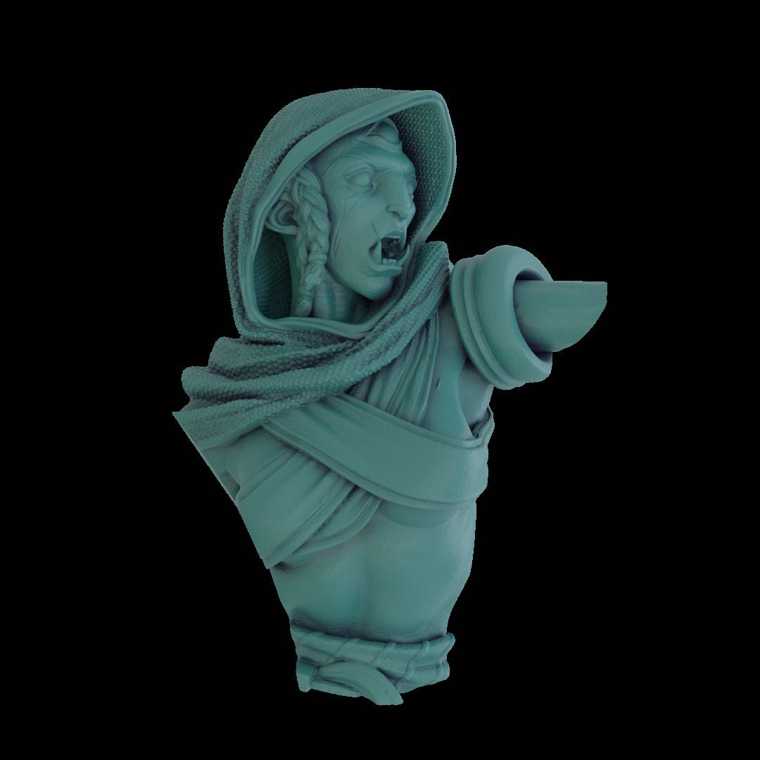 Dagger Dancer Psychic Bust - The Witchguild