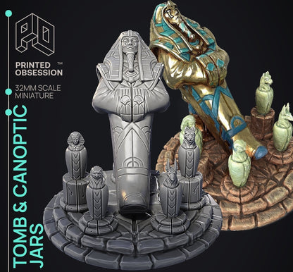 Tomb of the Star King - Court of Anubis by Printed Obsession