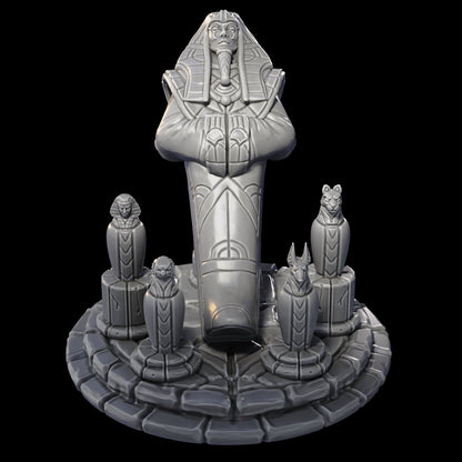 Tomb of the Star King - Court of Anubis by Printed Obsession