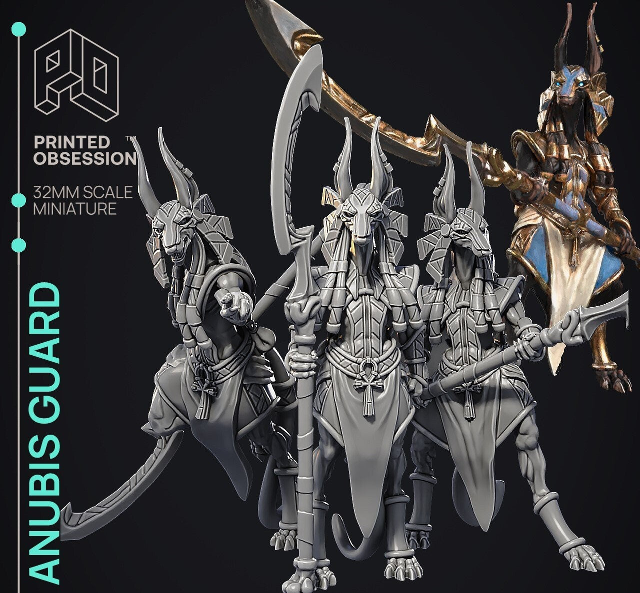 Anubis Guard - Court of Anubis by Printed Obsession