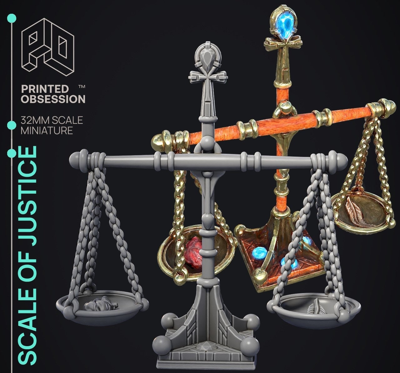 Scales of Justice - Court of Anubis by Printed Obsession